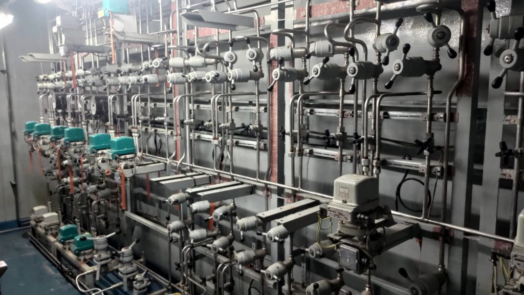 Blick in den Geberraum im KGR 6